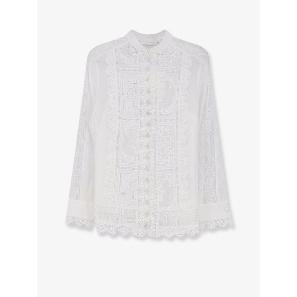 Zimmermann Women Aster Cotton Shirt
